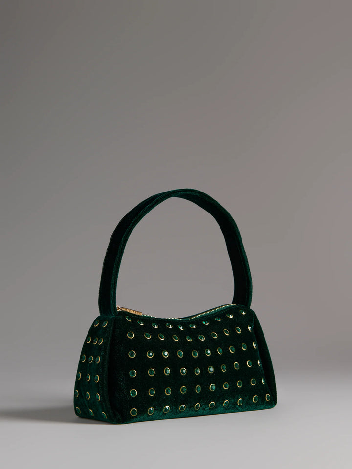 Adele Shoulder Bag | Emerald Green