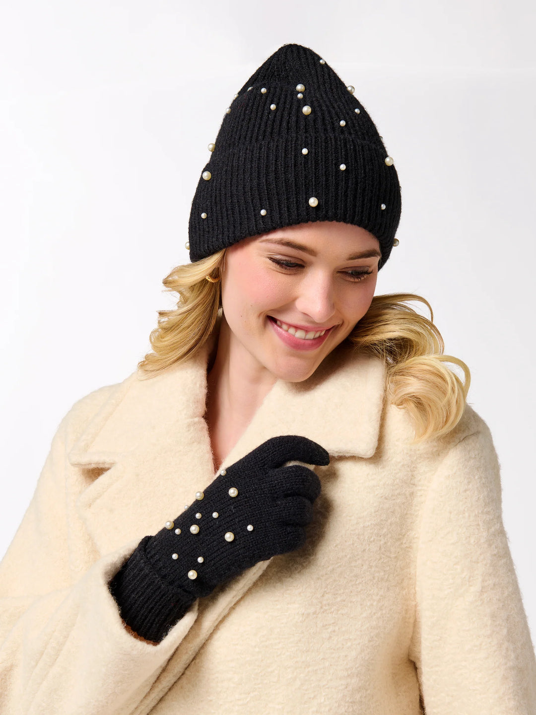 Perla Touchscreen Gloves | Black
