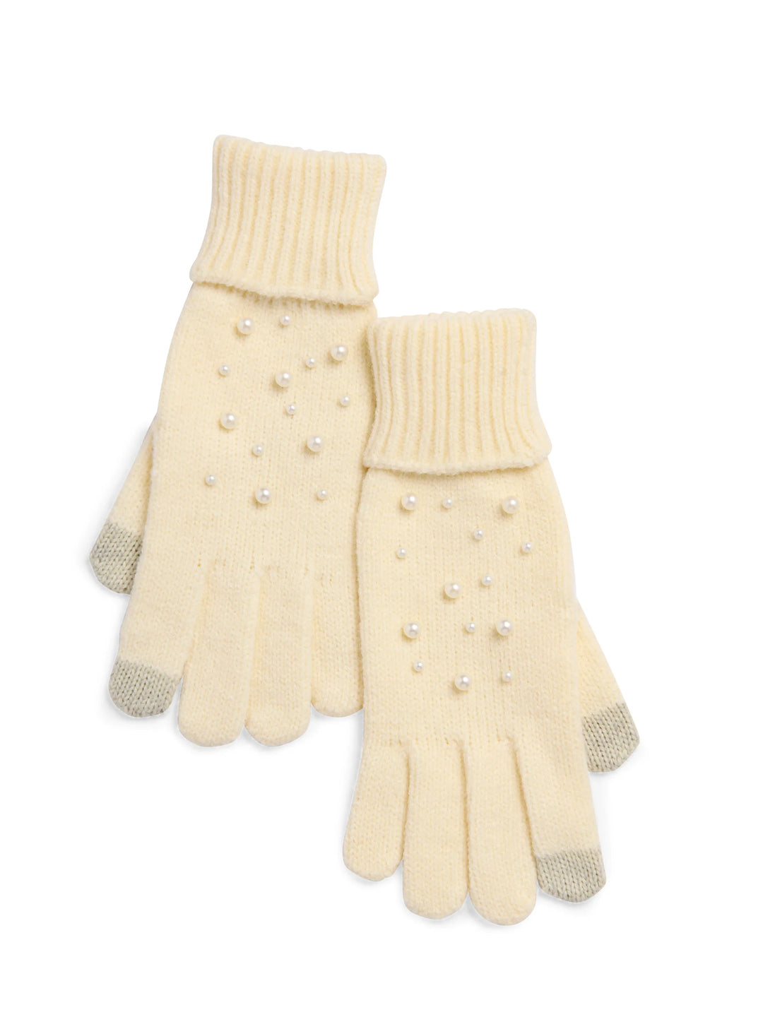 Perla Touchscreen Gloves | Ivory