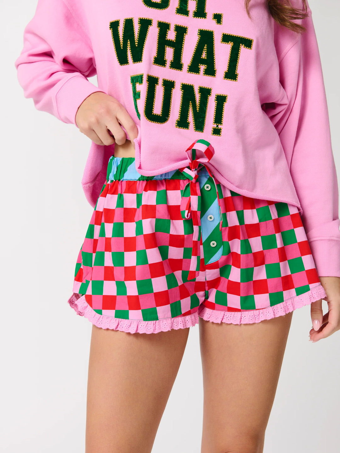 Checkered Boxer Shorts | Multi