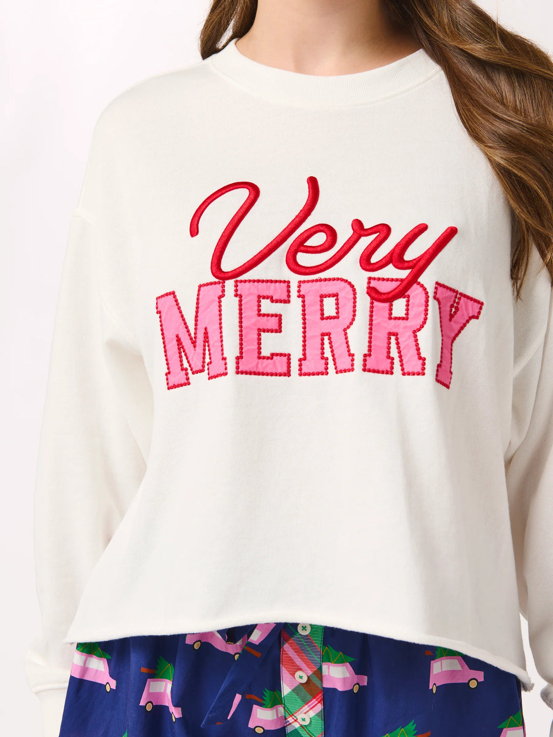 "Very Merry" Lounge Sweatshirt