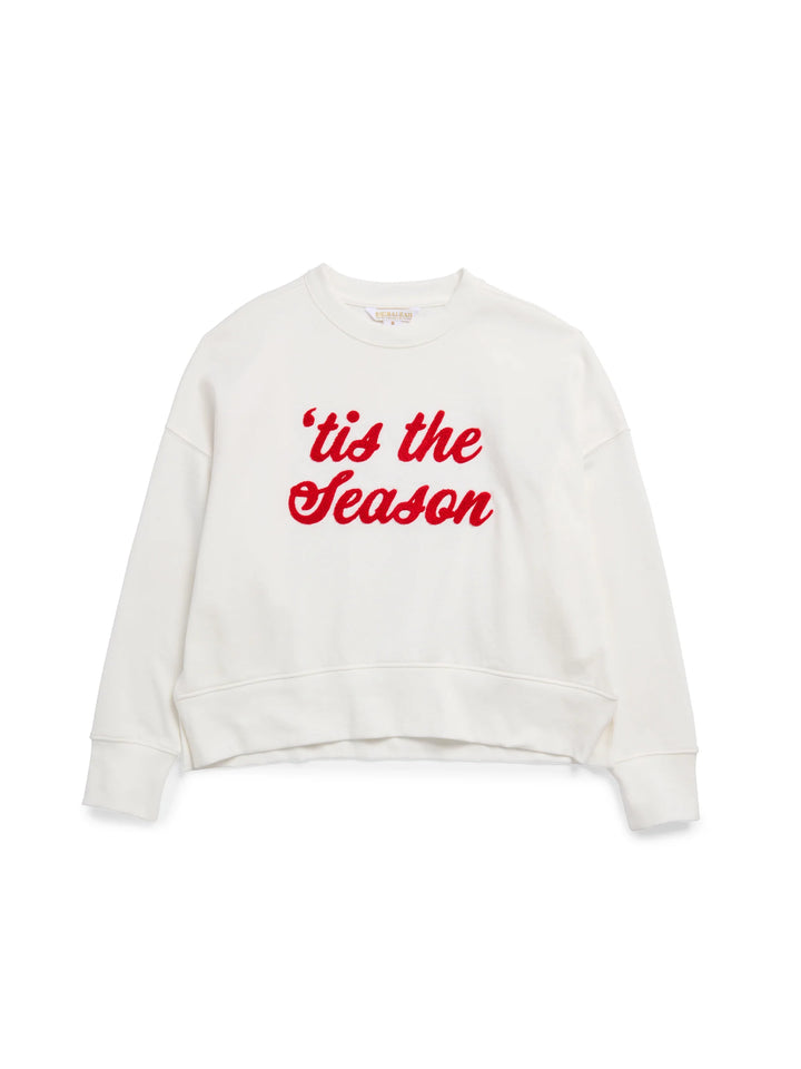 "Tis The Season/Fa La La" Relaxed Sweatshirt