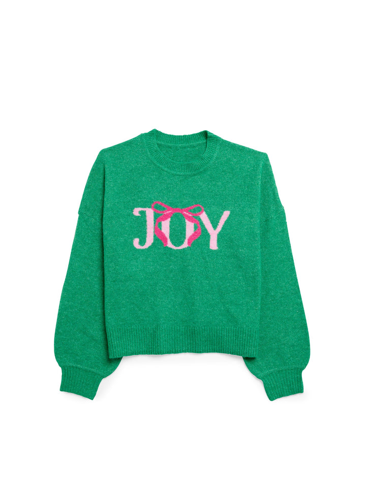 "Joy" Sweater | Green