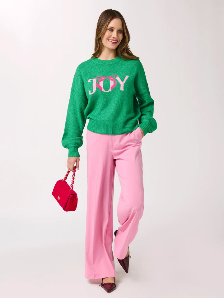 "Joy" Sweater | Green