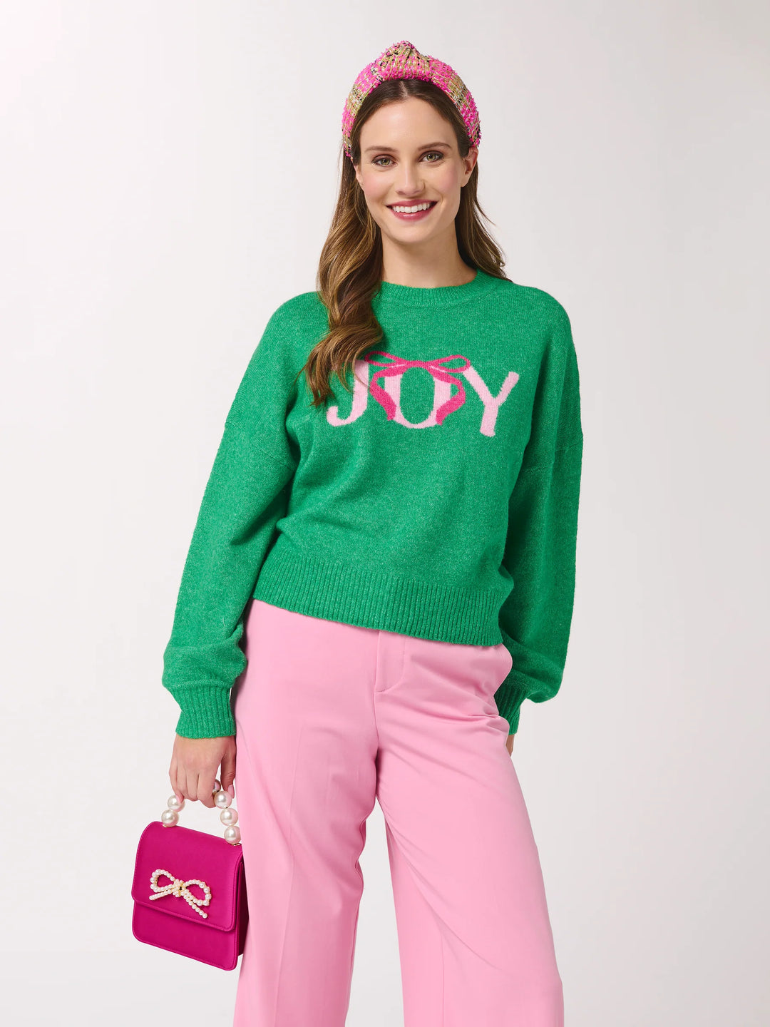 "Joy" Sweater | Green