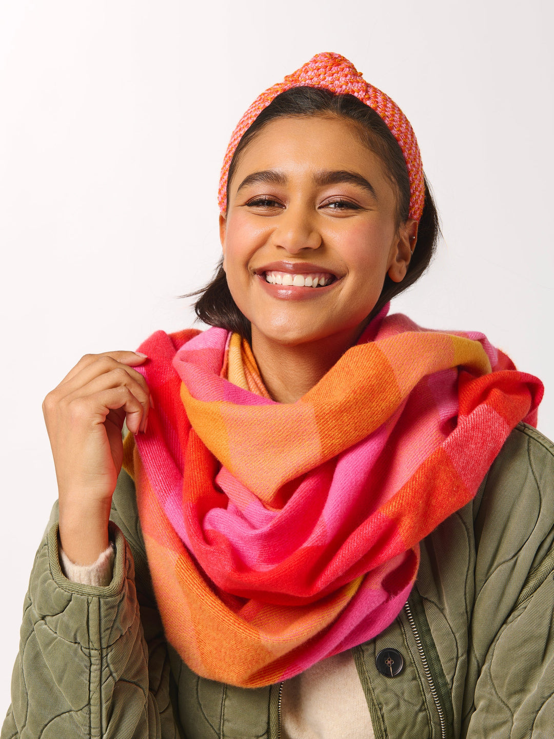 Caroline Scarf | Pink