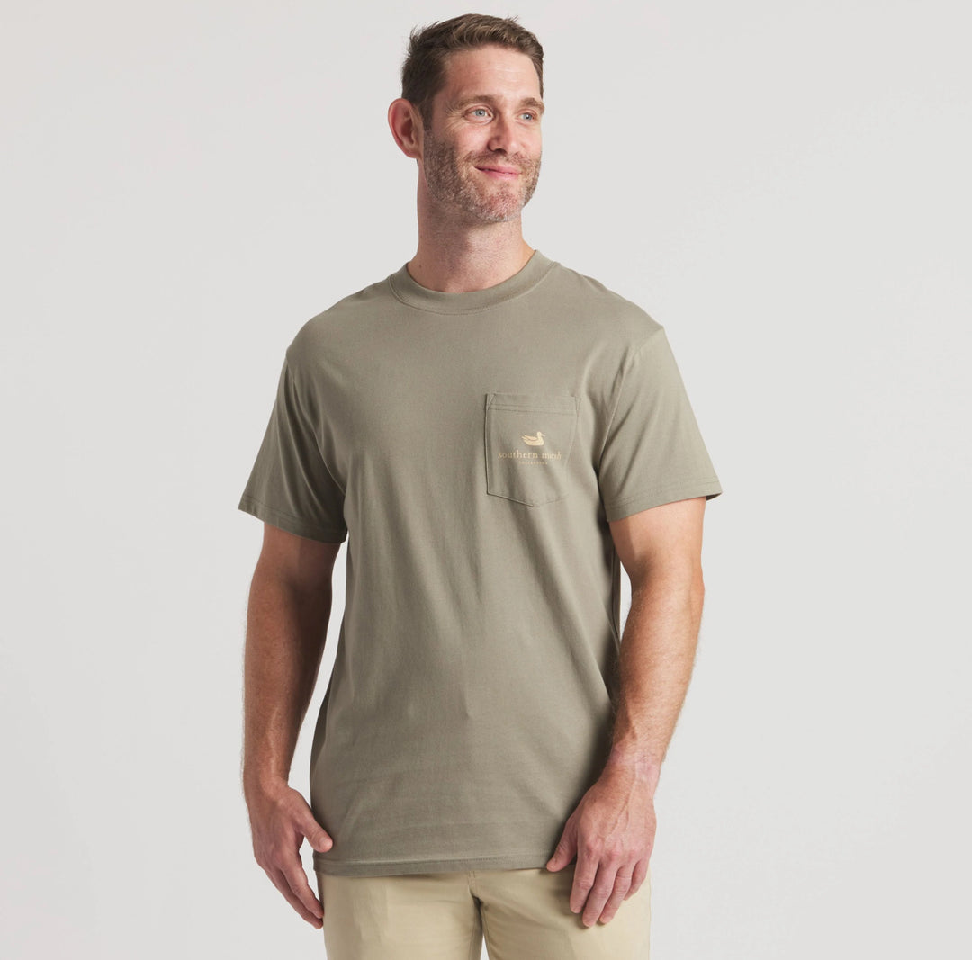 Vintage Duck Decoy Tee-Camo