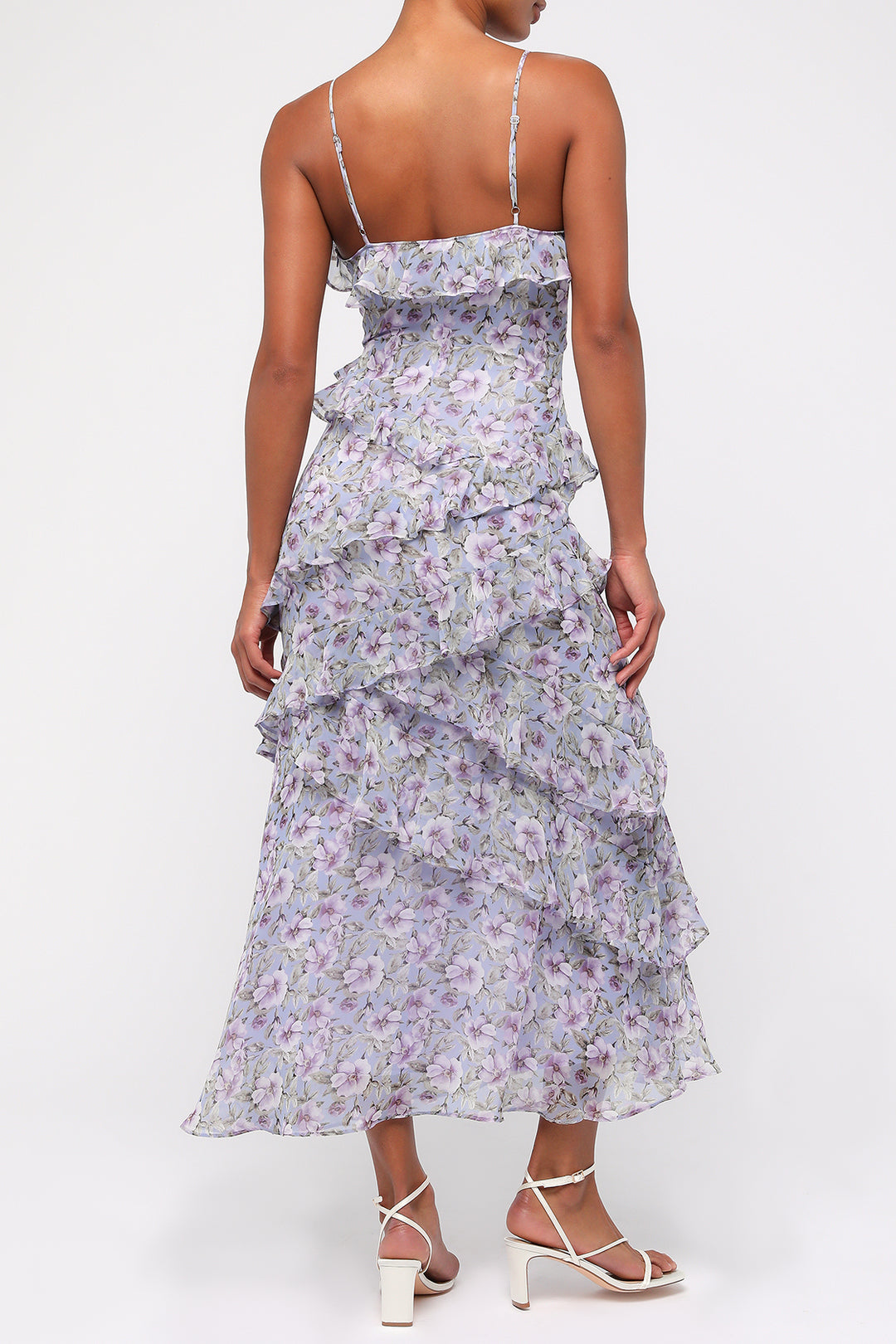 Luella Ruffled Maxi Dress