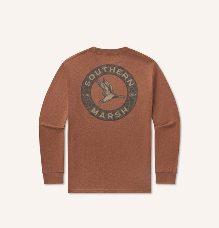 Southern Marsh LS Inflight Camo Tee