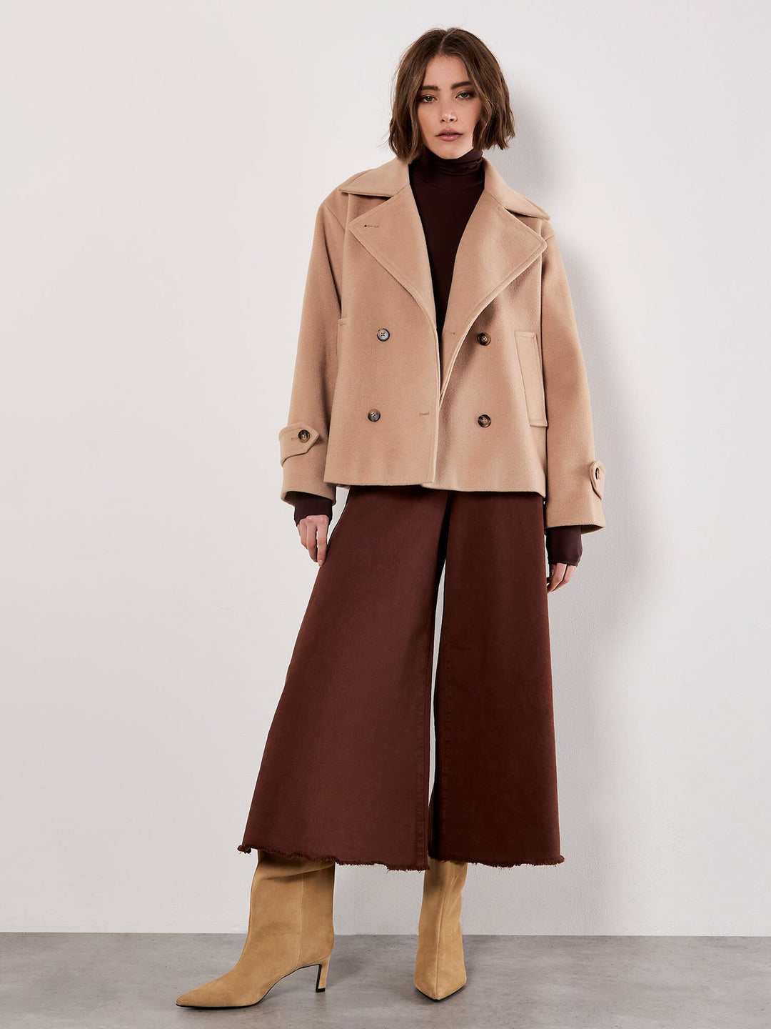 Tailored Short Trench Jacket
