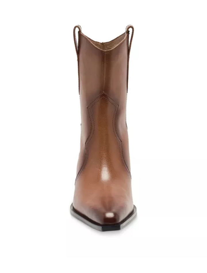 Cat Nap Cowboy Boots- Saddle Leather