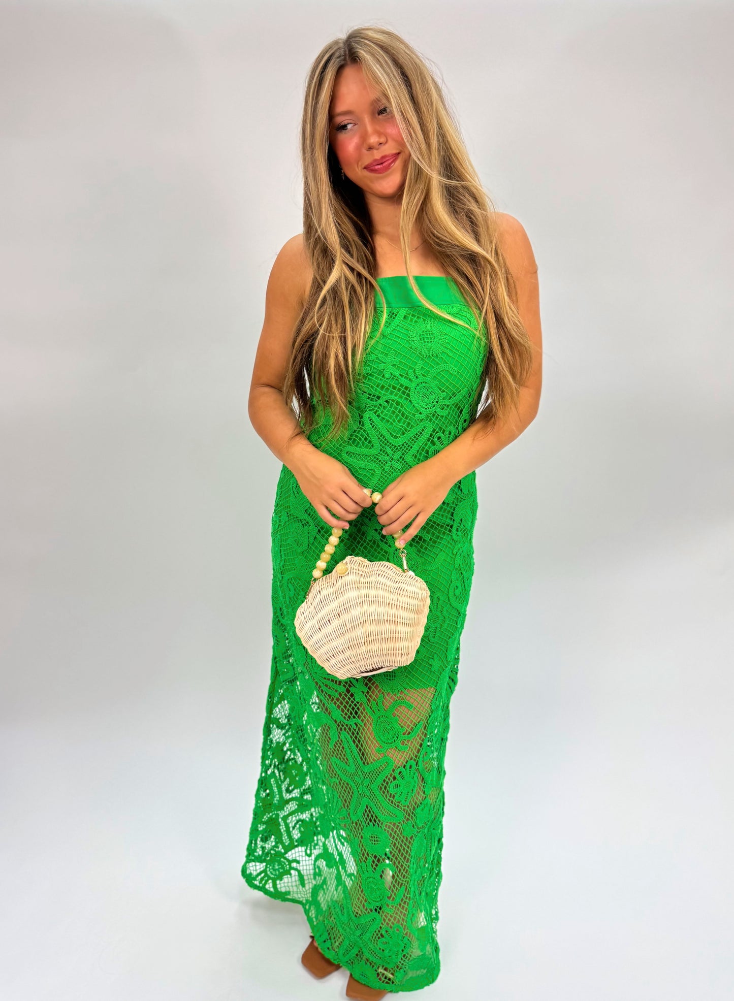 Aquatic Crotchet Maxi Column