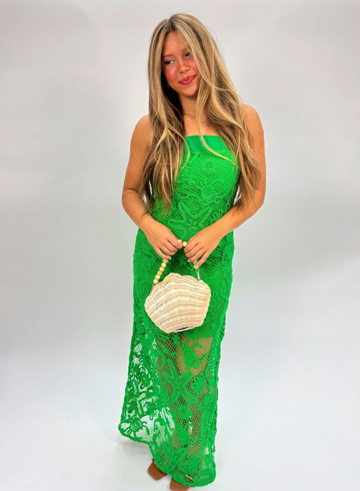 Aquatic Crotchet Maxi Column