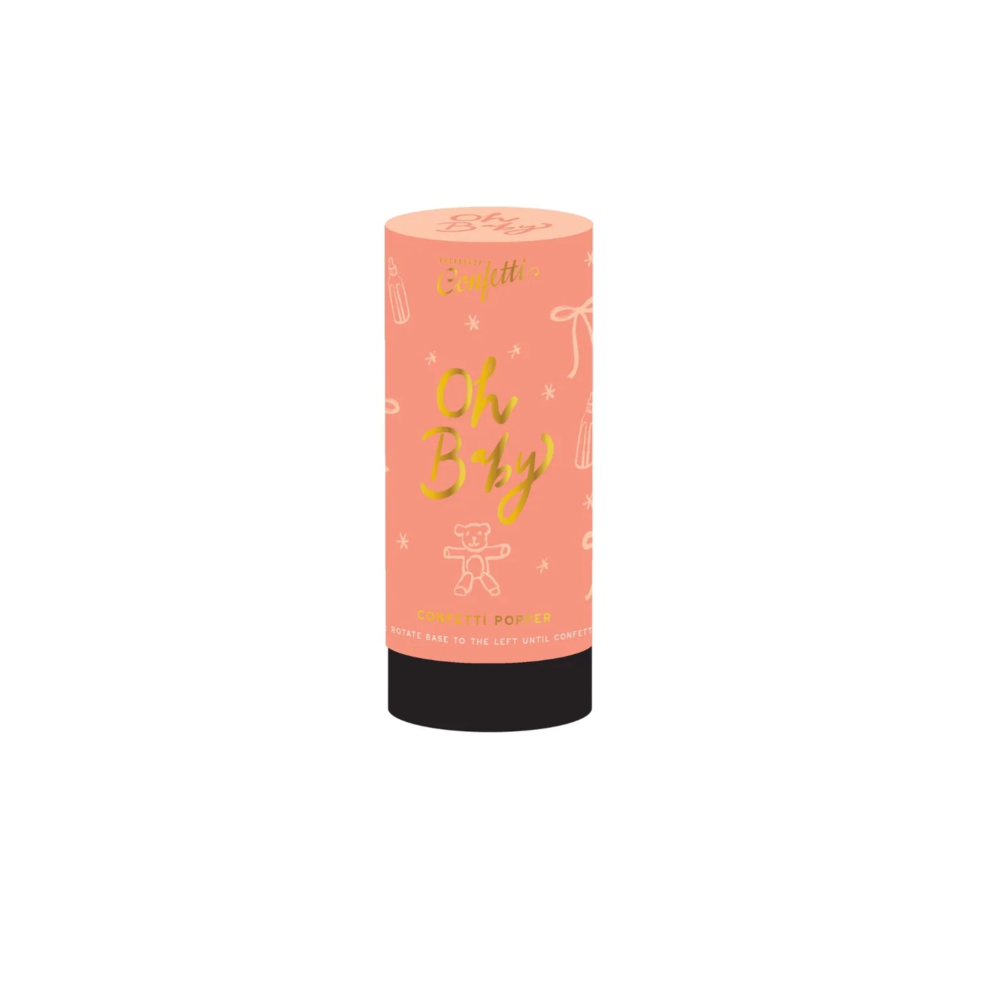 Oh Baby Confetti Popper | Pink
