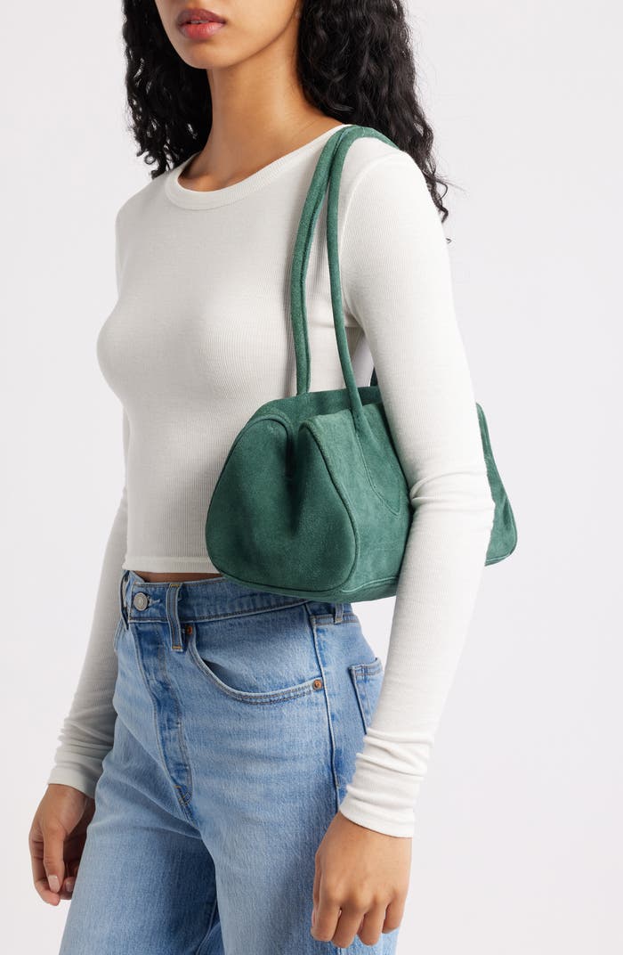Free People Sierra Shoulder Bag / Emerald