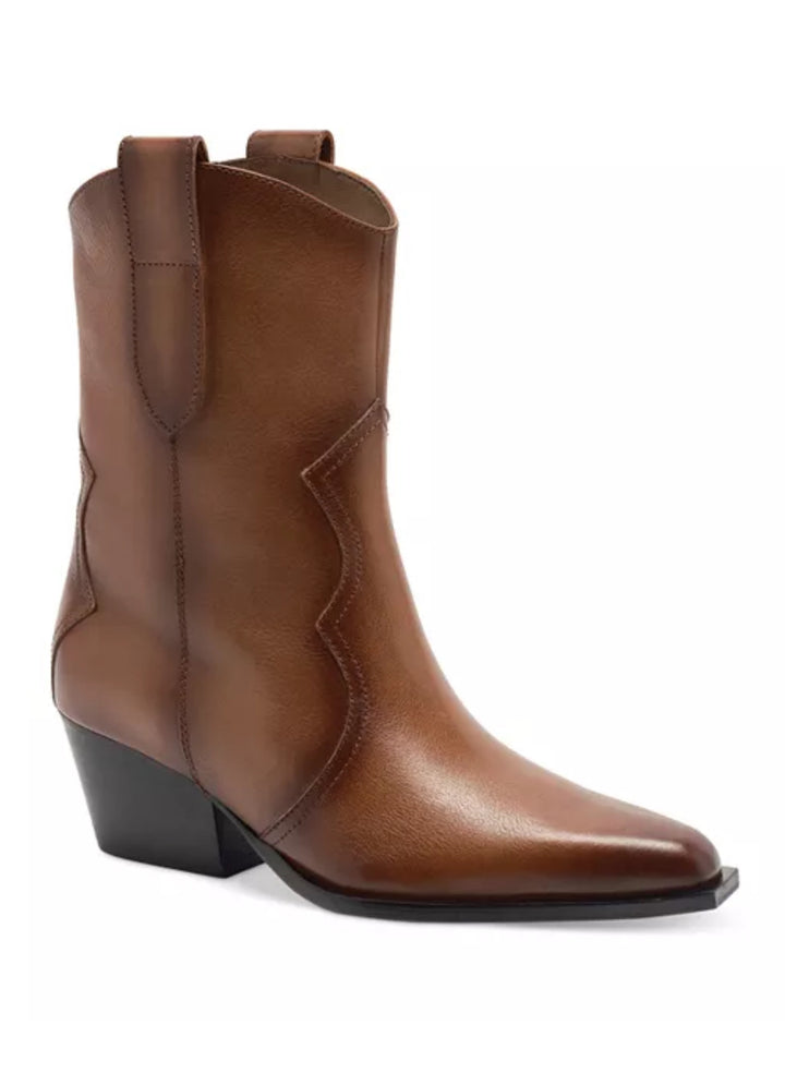 Cat Nap Cowboy Boots- Saddle Leather