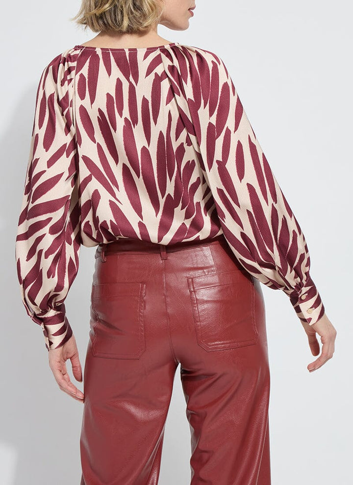 Naila Raglan Neckline Detail Blouse