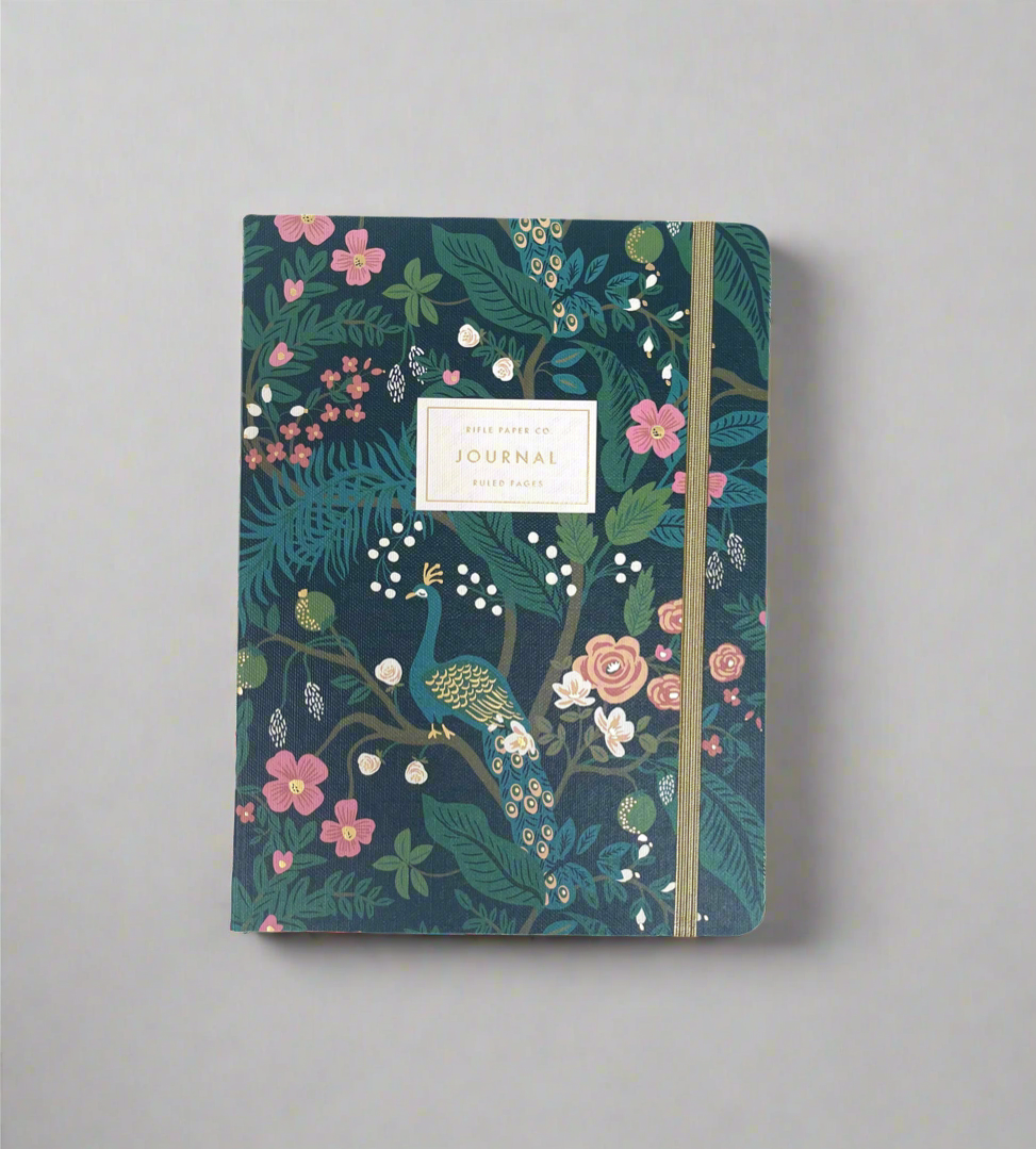Peacock Journal with Pen*