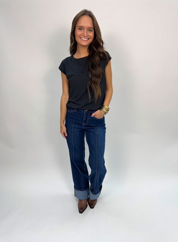 Lyssentials Top / Black