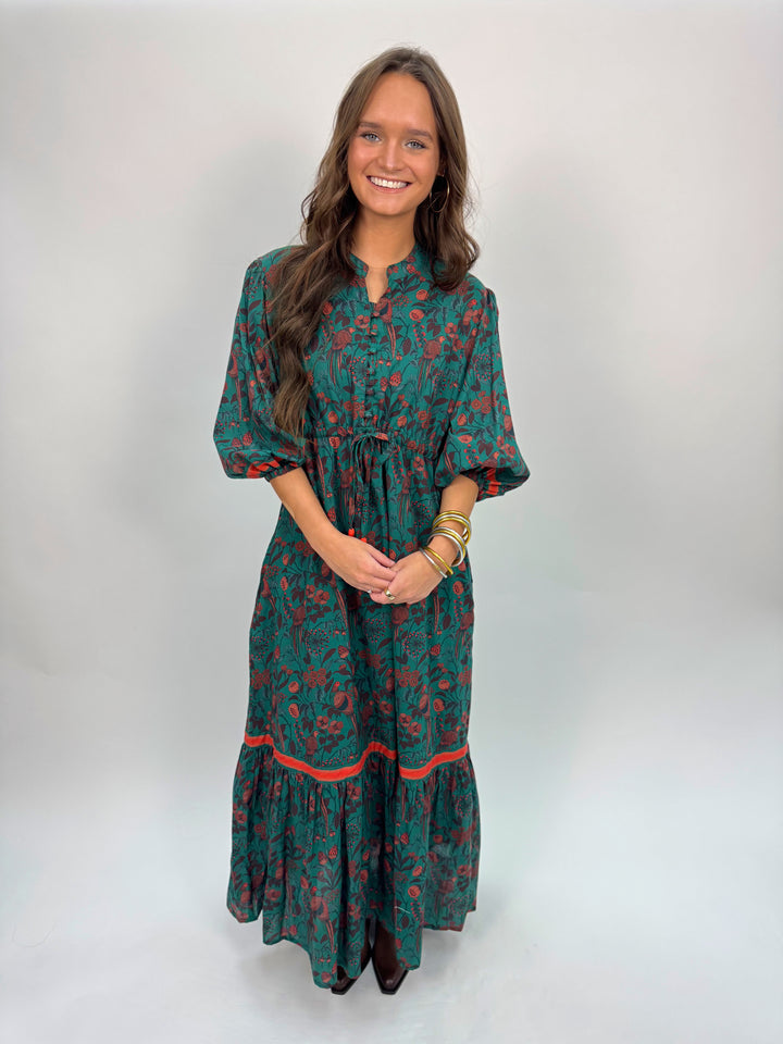 CAPE MIDI | PARTRIDGE TEAL