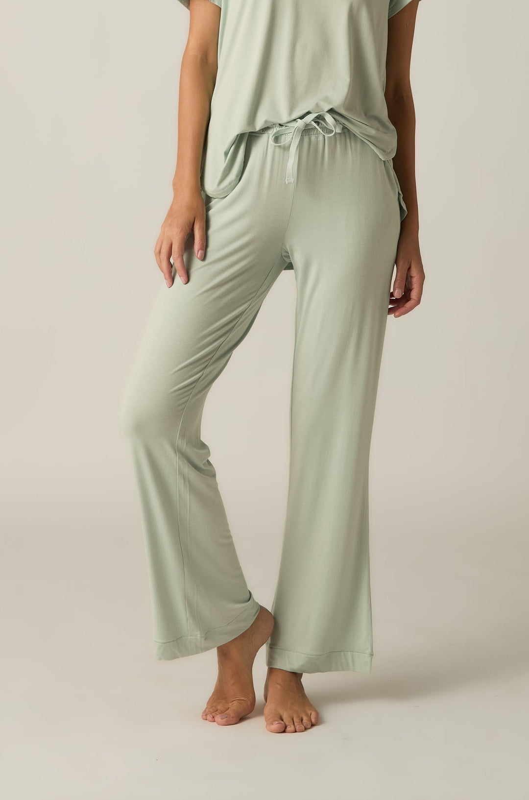 Faceplant Dreams Long Lounge Pants-Sage