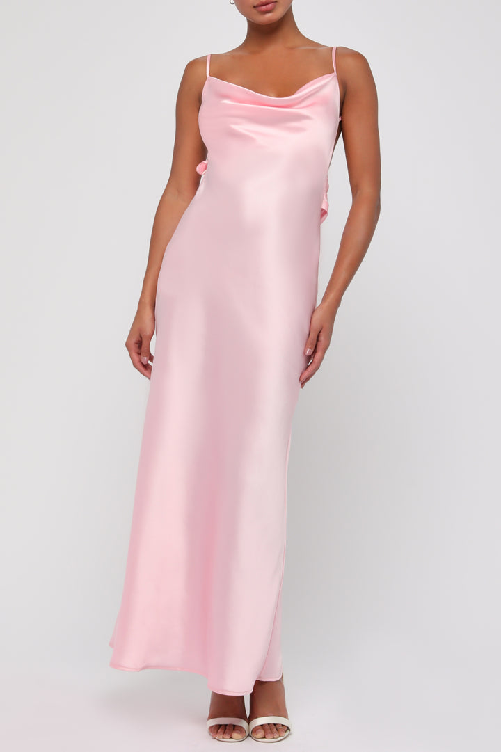 Pandora Flower Back Maxi Dress