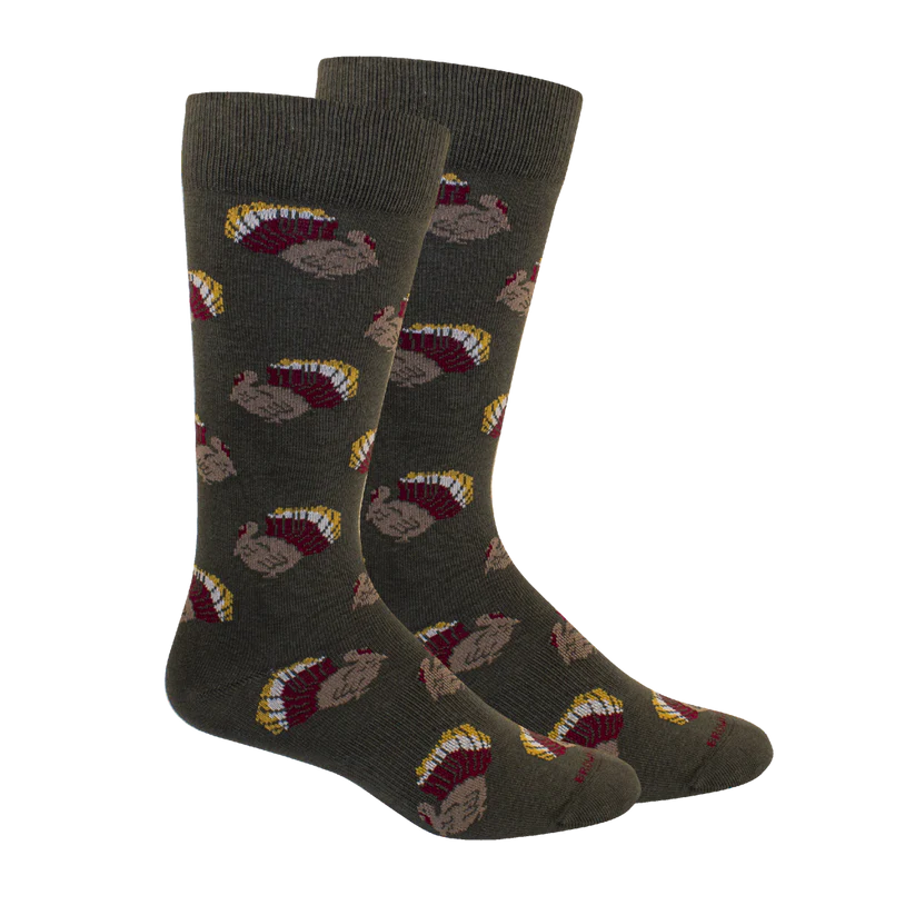 Brown Dog Socks | Turkey Shoot - Sage