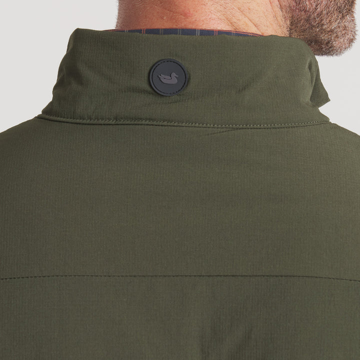 Falcon Hill Quilted Jacket / Dark Olive