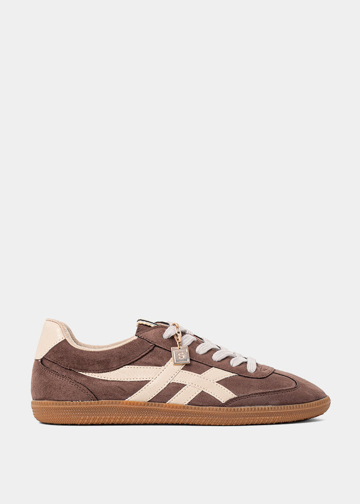 Shu Shop Sasha Sneaker Brown Suede