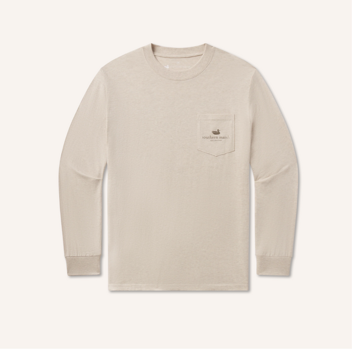 LS Vintage Duck Decoy Tee-Camo