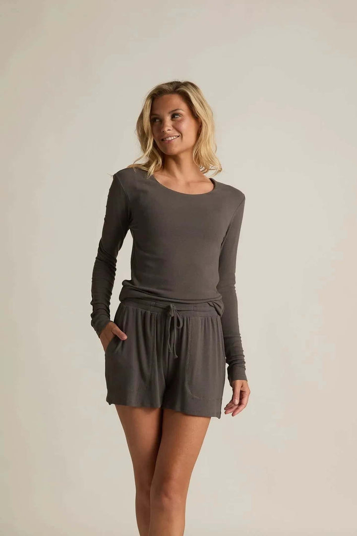 Soft Collection Long Sleeve Shirt / Soft Grey