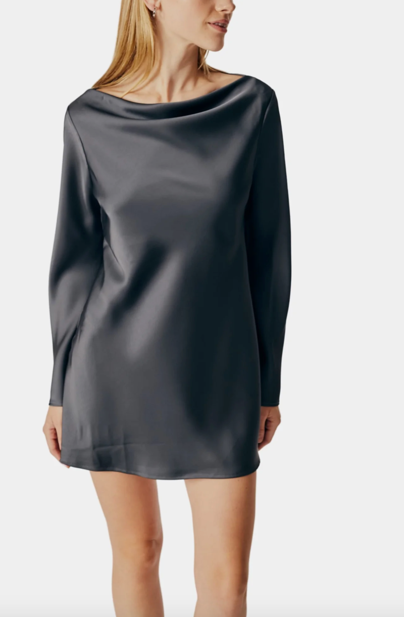 Ligustrum Dress Onyx Grey