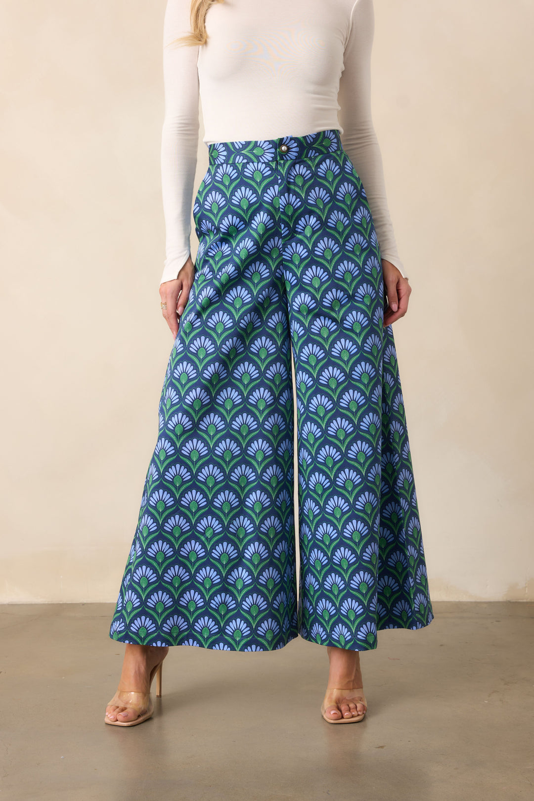 Barrett Pant / Fan Fete Blue