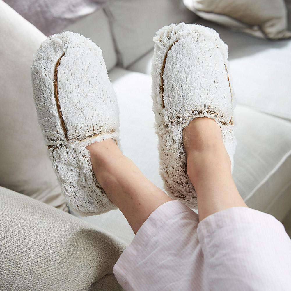 Marshmallow Brown Slippers*