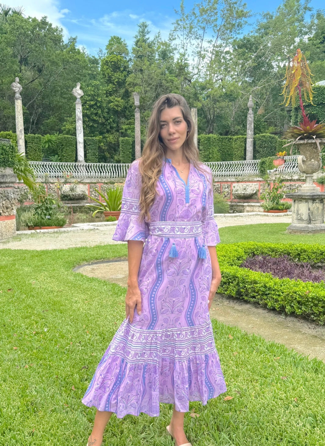 Ascot Maxi | Lilac Poppy Deco