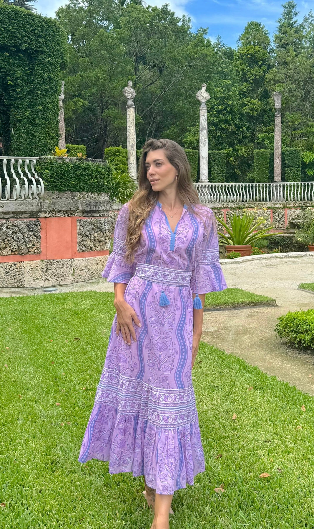 Ascot Maxi | Lilac Poppy Deco