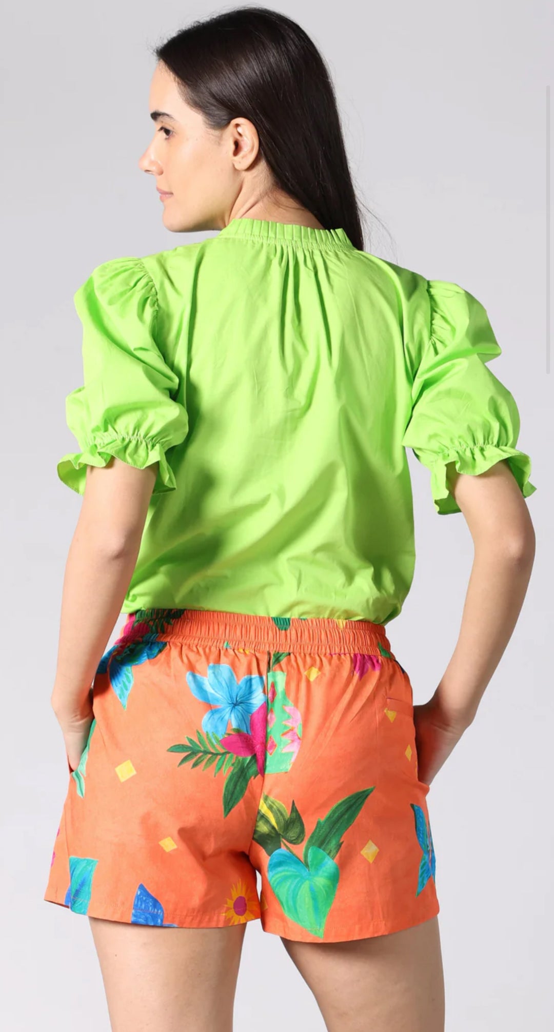 Maude Garden Art Shorts