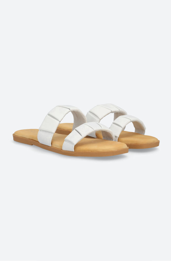 Zuri White Sandals