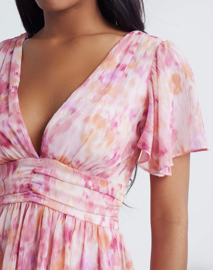 Eva Tiered Midi Dress