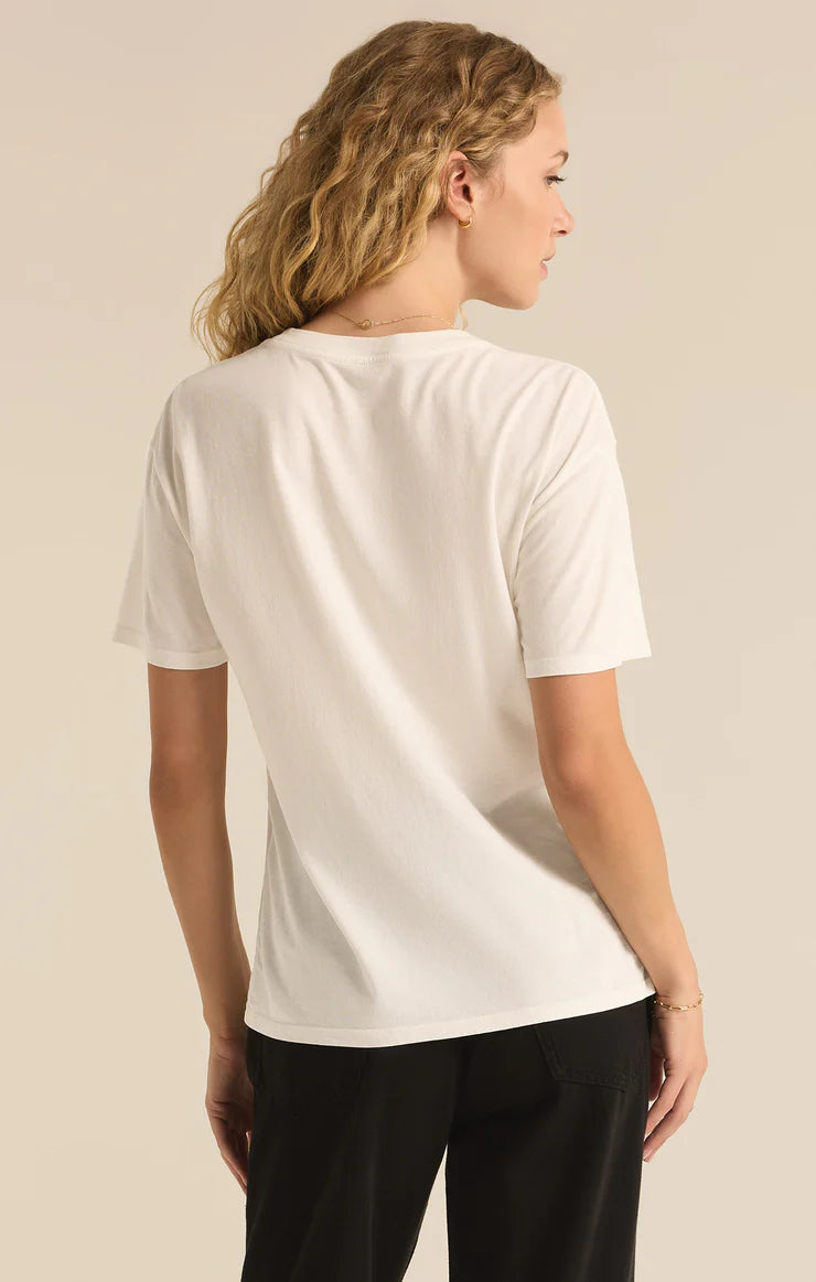 Ski Boyfriend Tee Sea Salt