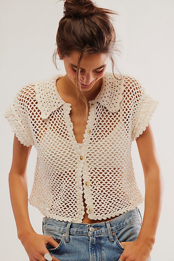 Lily Crochet Top