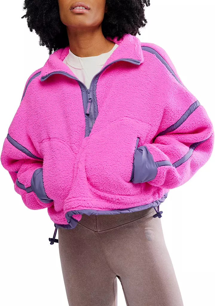 Mountain High 1/2 Zip / Fushia Flirt