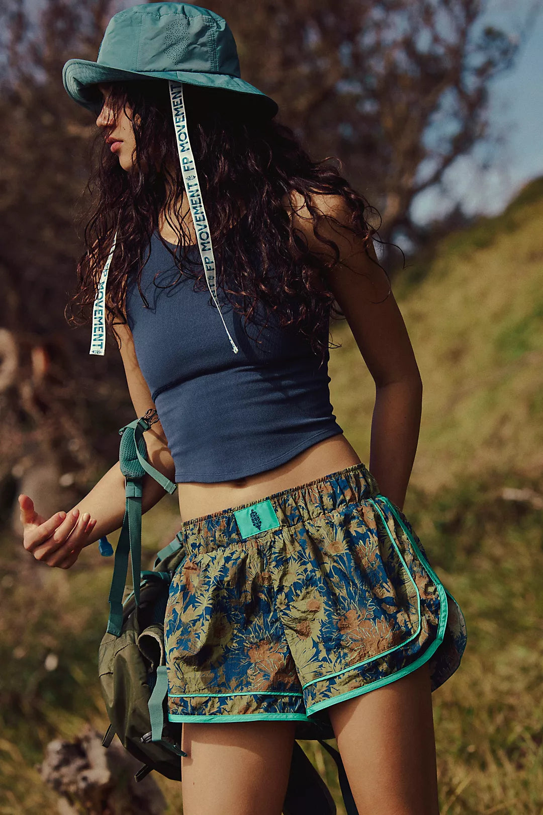 Varsity Blues Printed Shorts