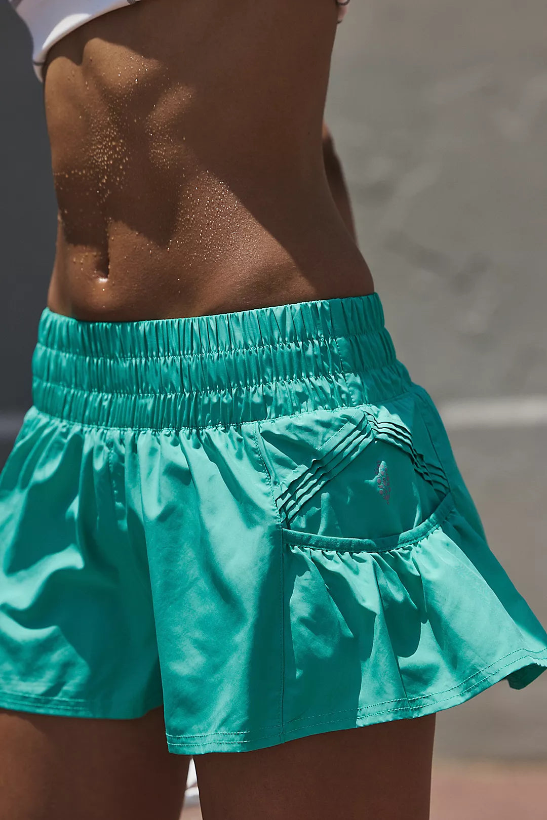 Get Your Flirt On Short / Seafoam