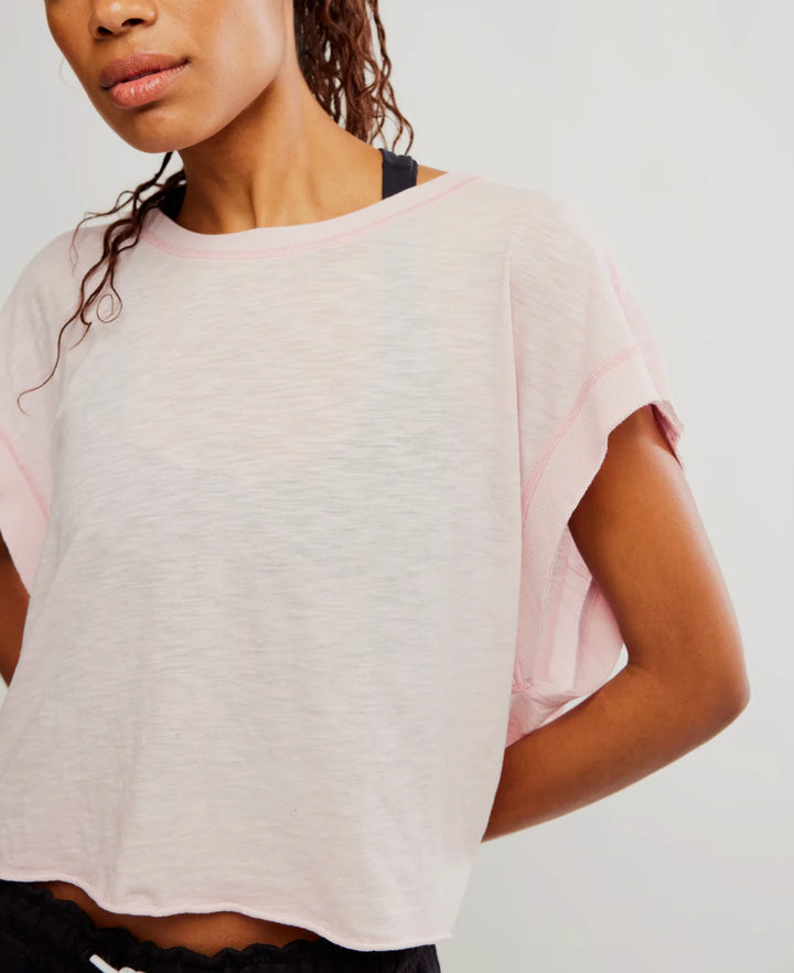 My Time Tee / Powder Pink