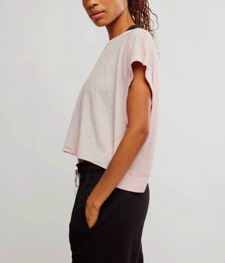 My Time Tee / Powder Pink