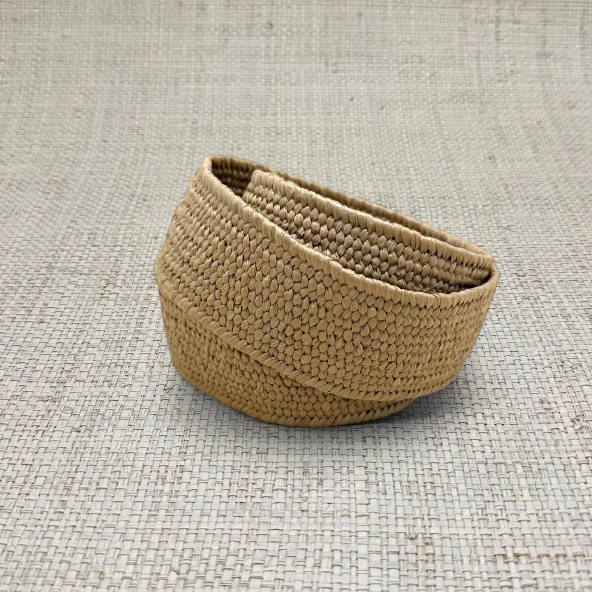 Stretch Raffia Belt Band- Dark Raffia