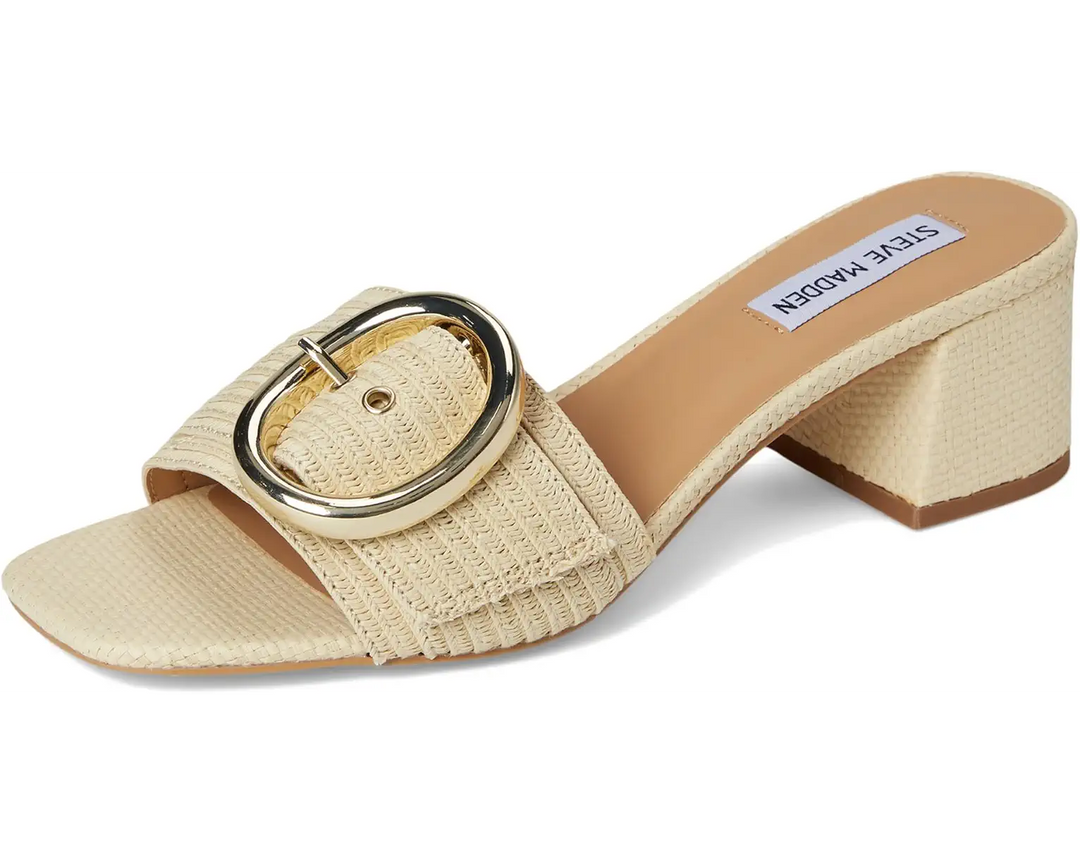 Seacrest Natural Raffia Sandals