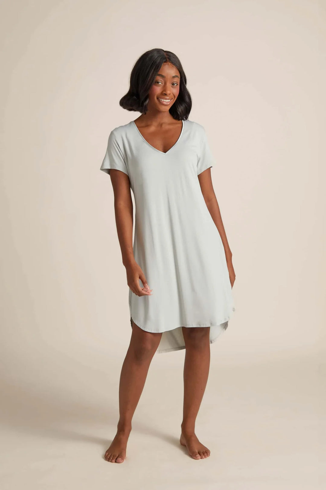 Faceplant Dreams Claire Short Sleeve Nightgown