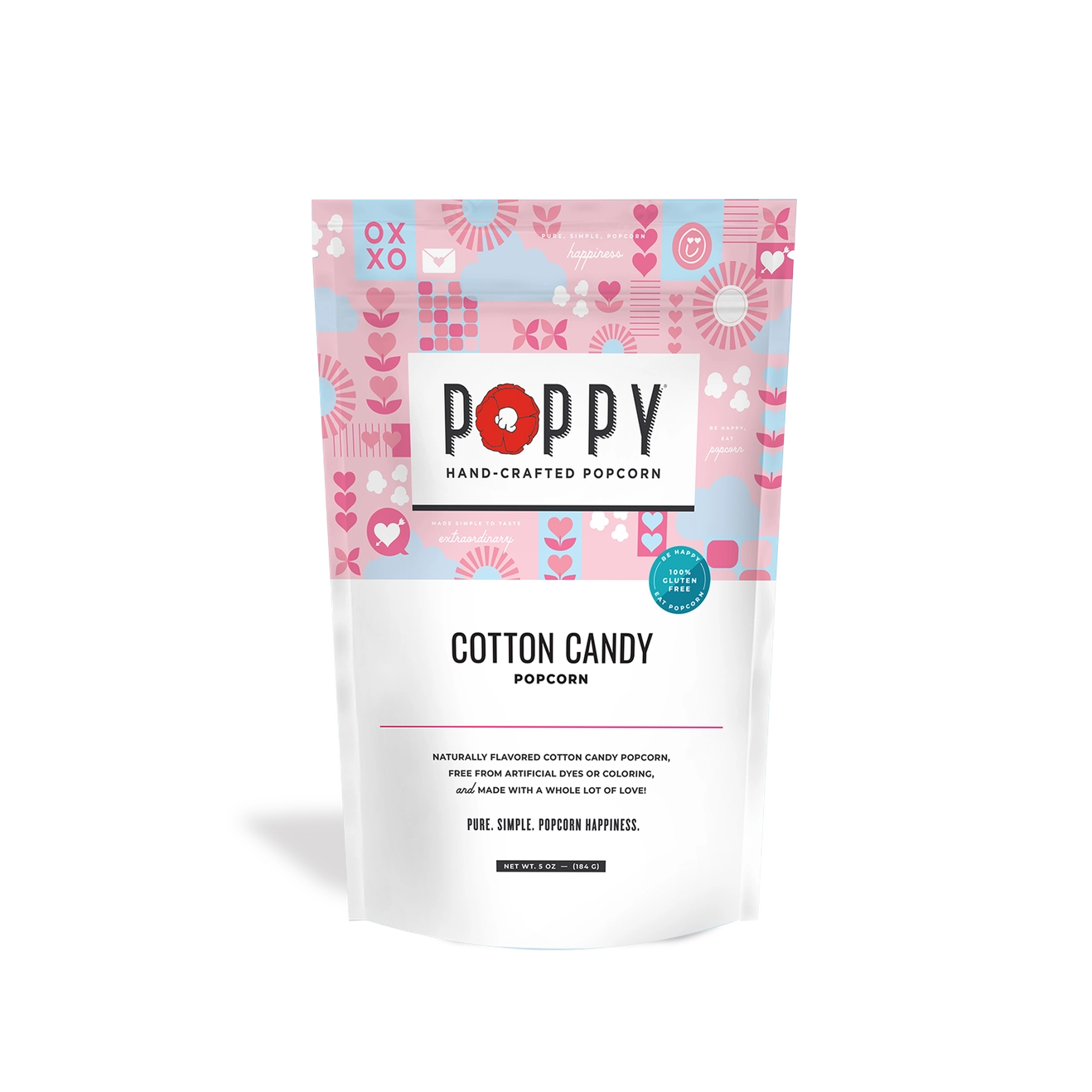 Poppy Popcorn Cotton Candy
